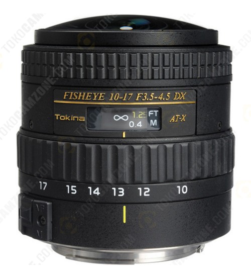 Tokina For Canon AF 10-17mm f/3.5-4.5 AT-X DX NH Lens Fisheye